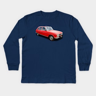 1973 Renault R16 TX in red Kids Long Sleeve T-Shirt